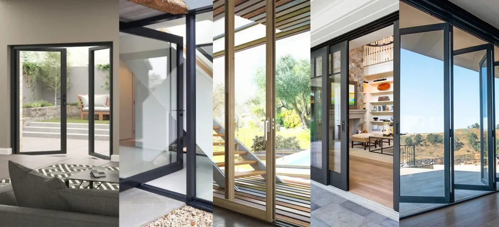 PA aluminum-door-types