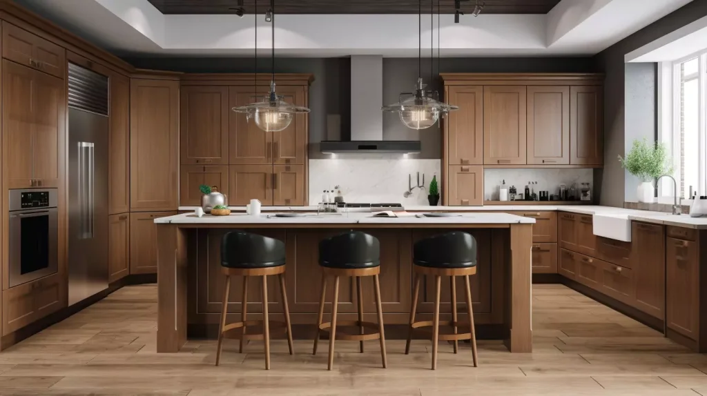 elegant-solid-wood-frameless-kitchen-cabinets-statement-of-modern-simplicity