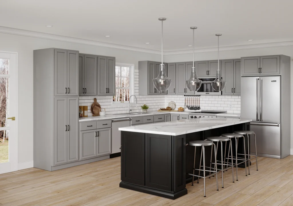 grey_kitchen_cabinets_white-wall