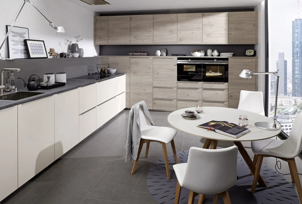 light-wood-color-laminate-melamine-kitchen-cabinets