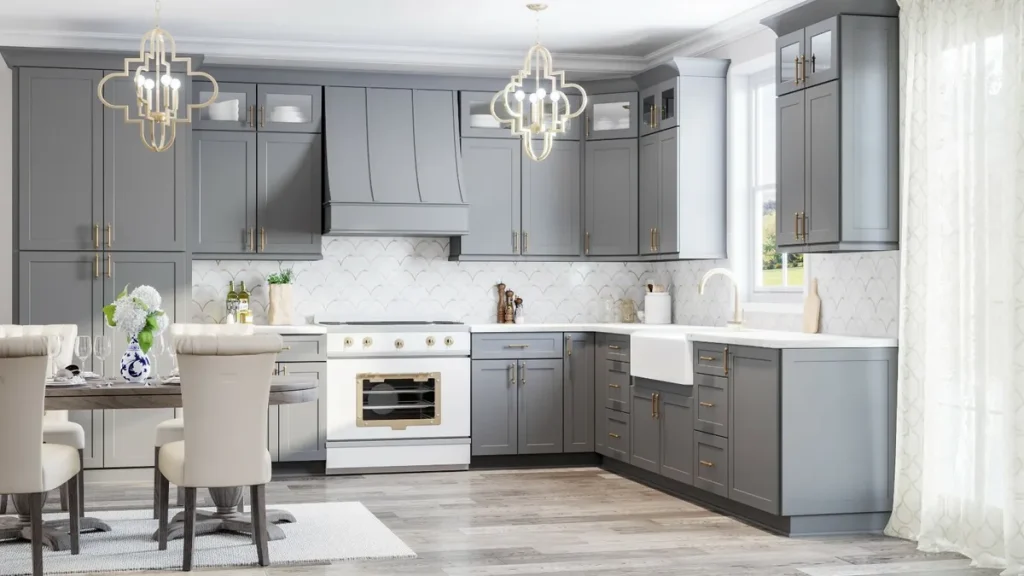 modern kitchen cabinets Dark Gray