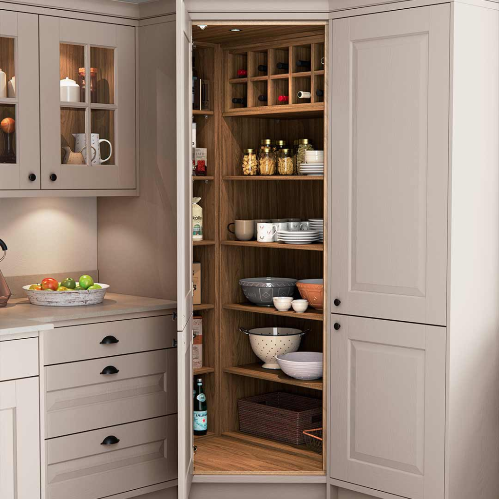 Kitchen Corner Pantry