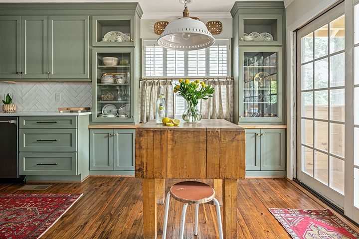 What are Green Kitchen Cabinets