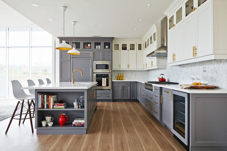 Harmonious Contrast – White and Grey