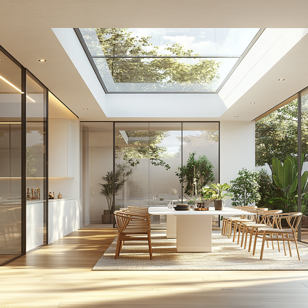 aluminum skylight window