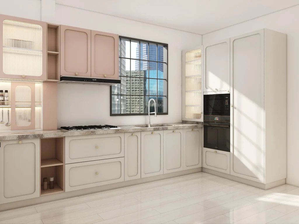 Bright Elegance with Modern White Kitchen Cabinets