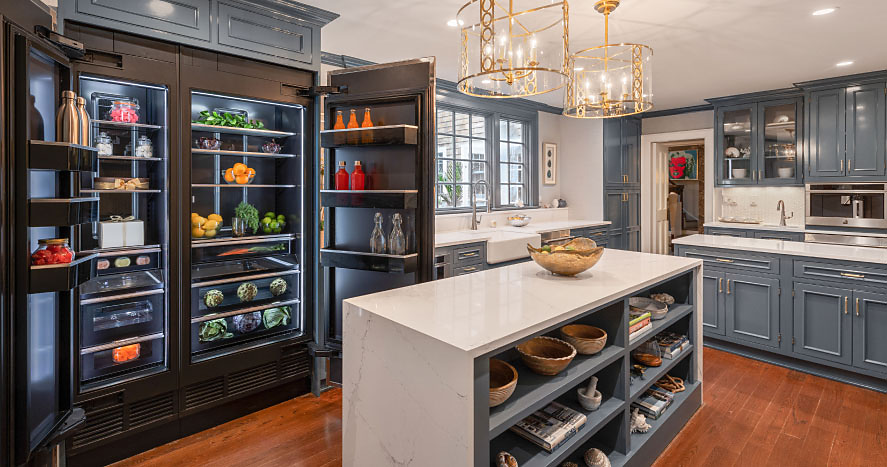 Built-In Appliance Cabinets