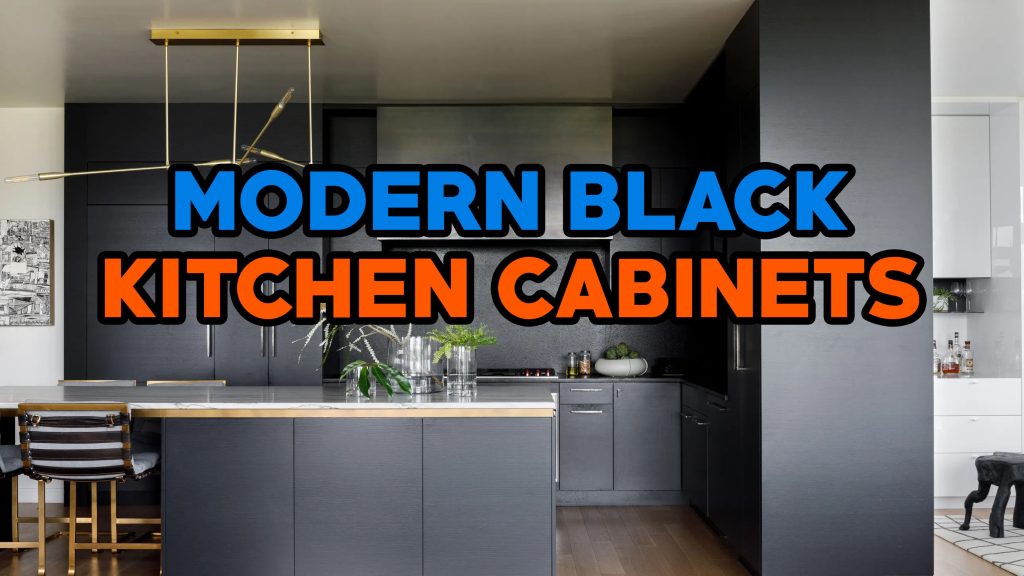 Modern-Black-Kitchen-Cabinets