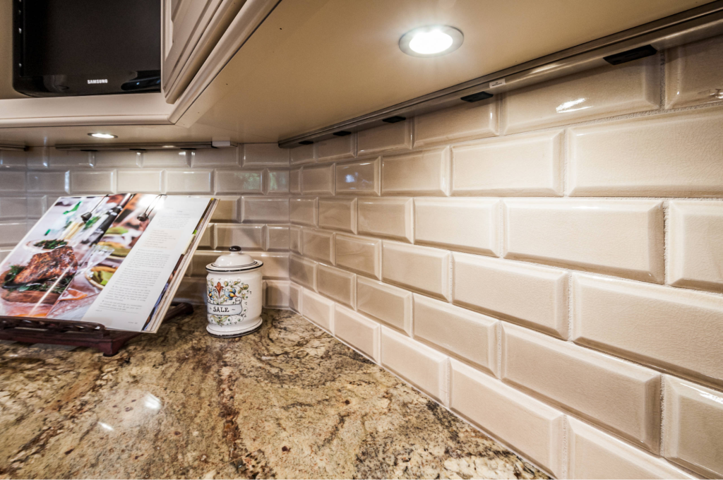 Under-Cabinet Lighting and Power Outlets