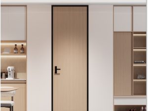 Aluminum Wood Interior Door