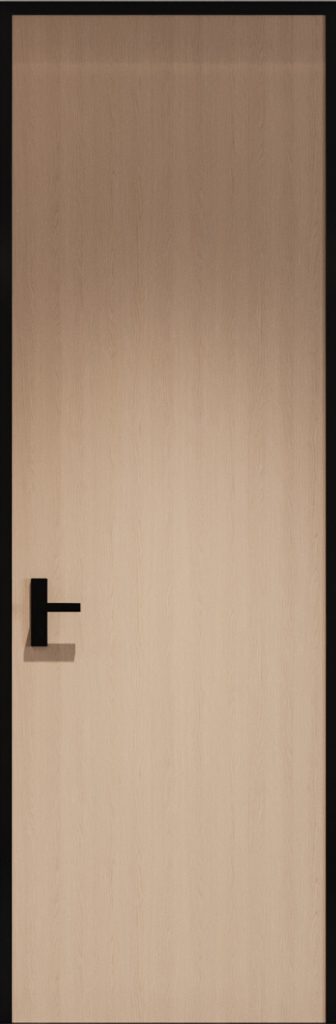 Aluminum Wood Interior Door2