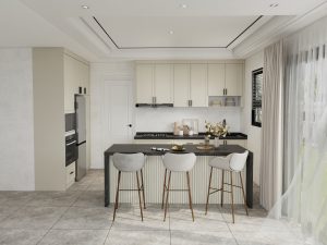 Bright Kitchen with Functional Layout