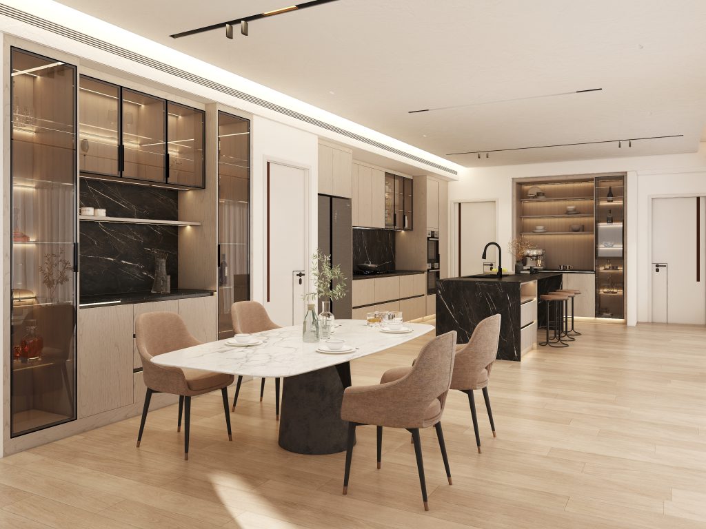 Bright Minimalist Kitchen Design Harmony