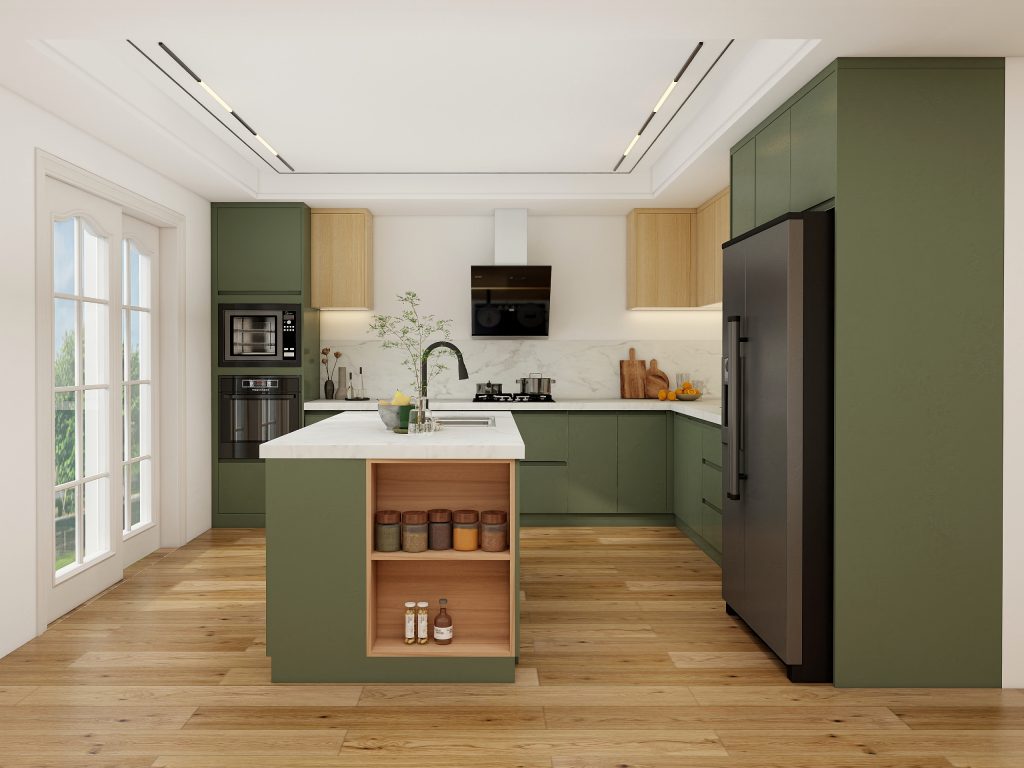 Elegant Green Cabinets to Create a Bold and Timeless Kitchen