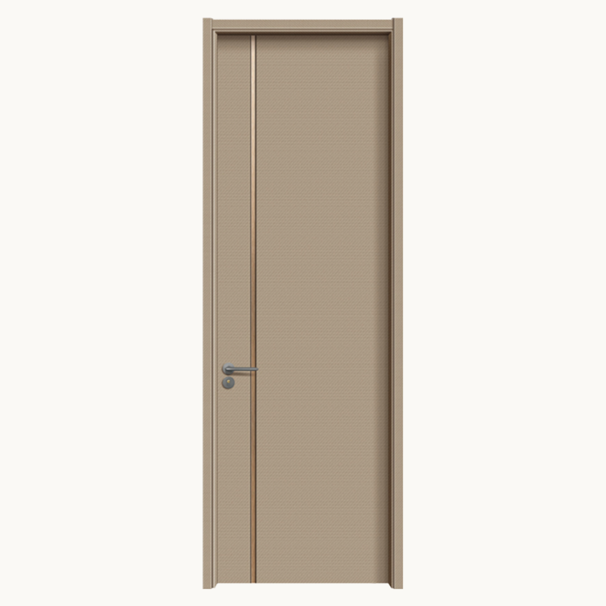 Modern Beige MDF Interior Door design
