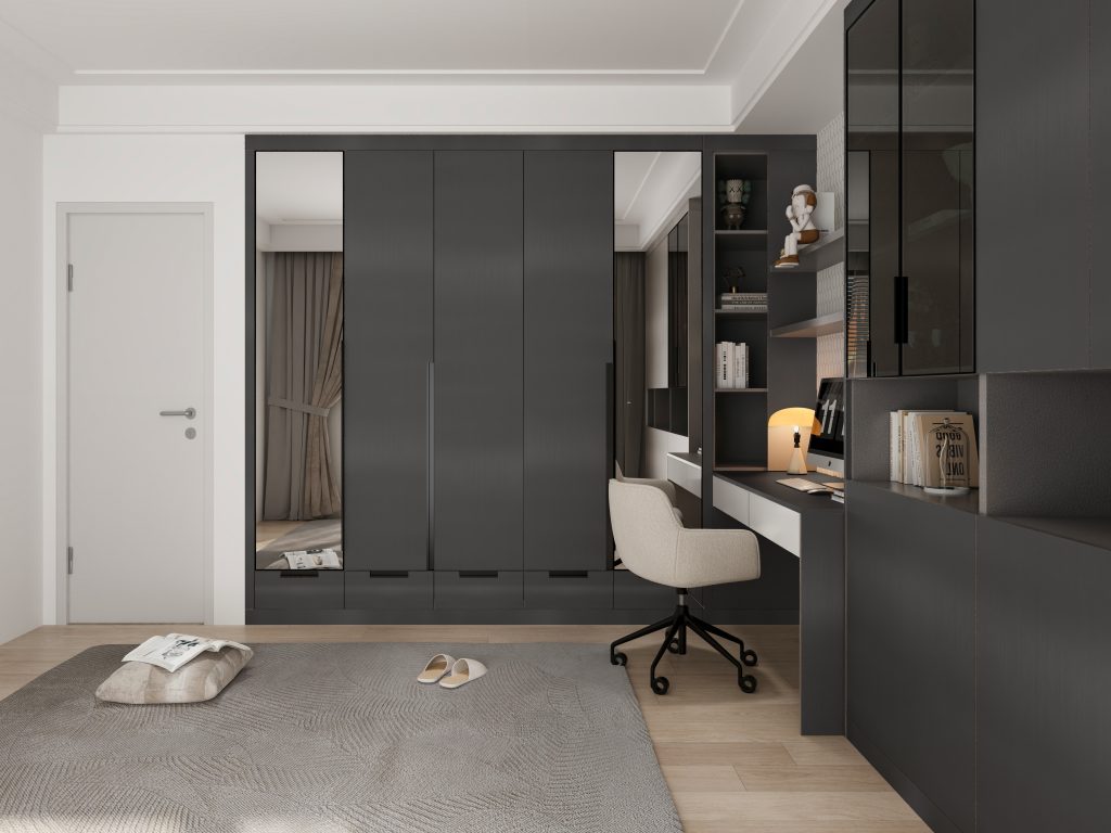 Multi-Functional Bedroom Wardrobe