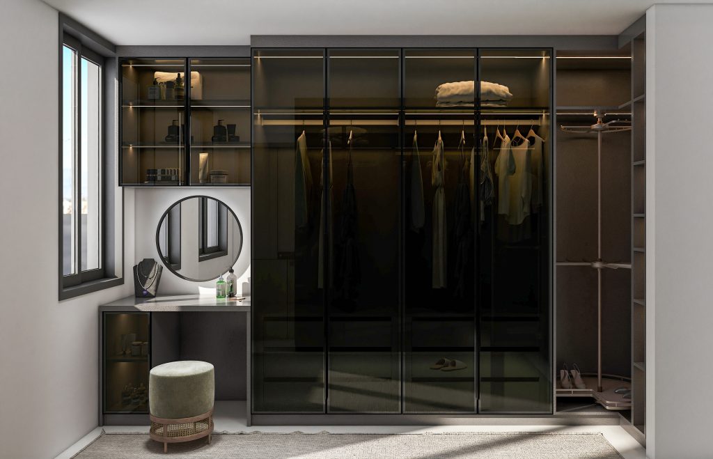 Wardrobes with Integrated Vanity Tables