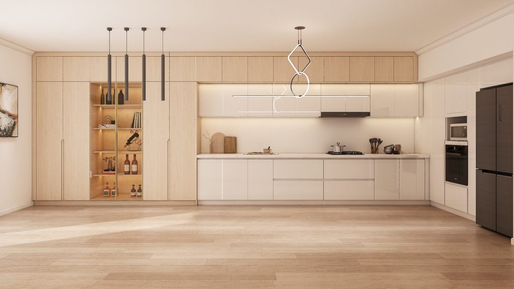 bright-white-oak -kitchen