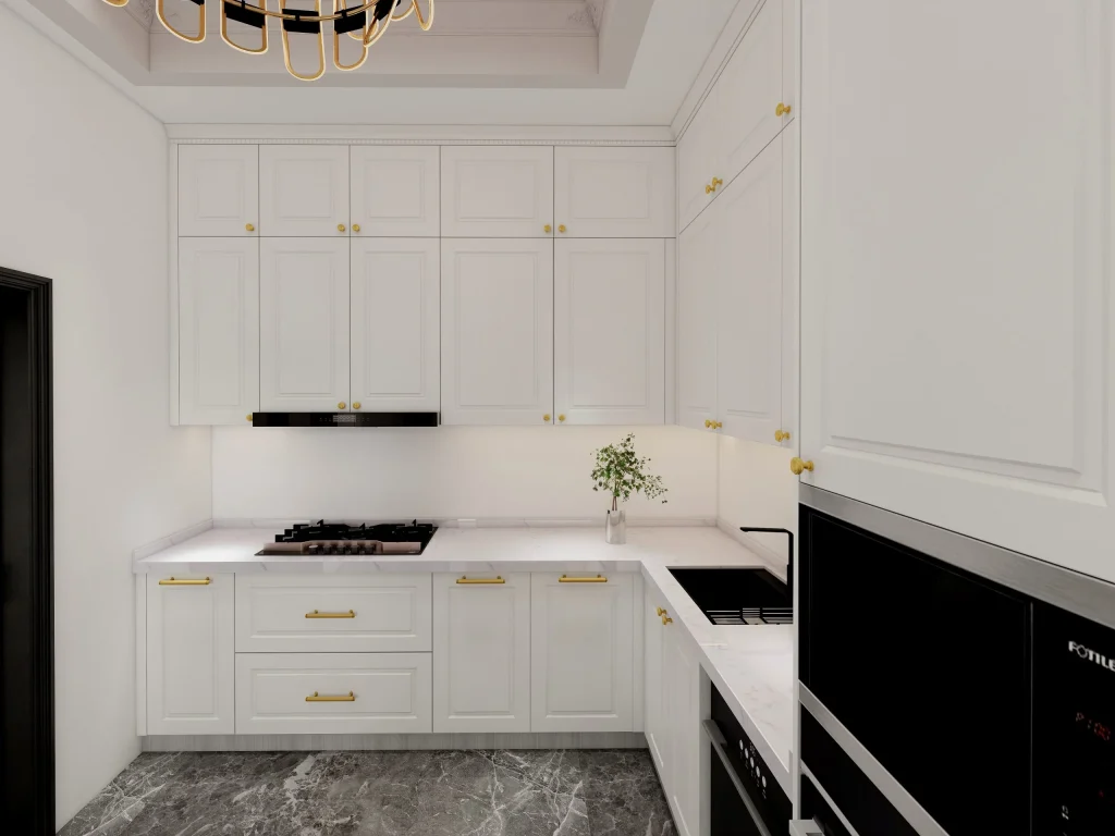 elegant-white-kitchen-cabinet-design