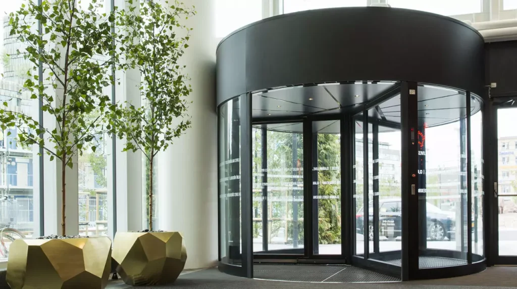 Aluminum-Revoling-Doors