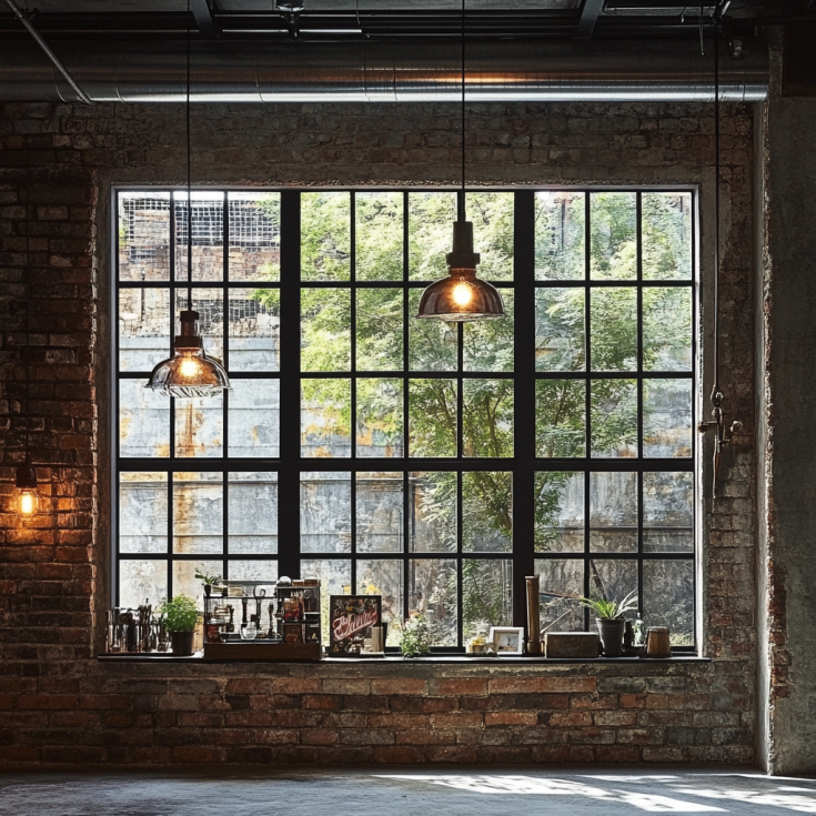 Industrial Style Window Designs
