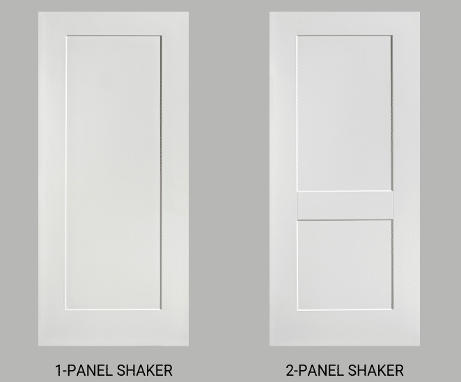single shaker door vs double shaker door