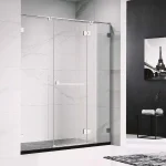 Stylish frameless glass shower enclosure with sleek design and modern features