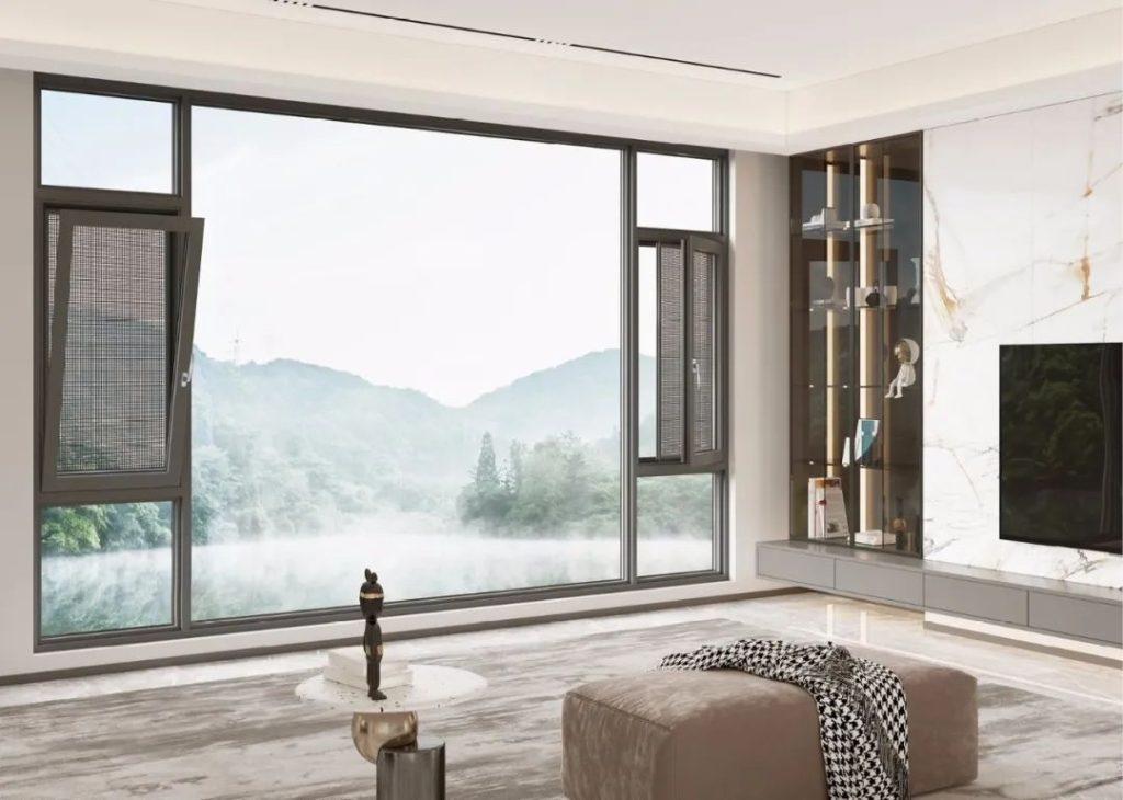 aluminum tilt and turn window design