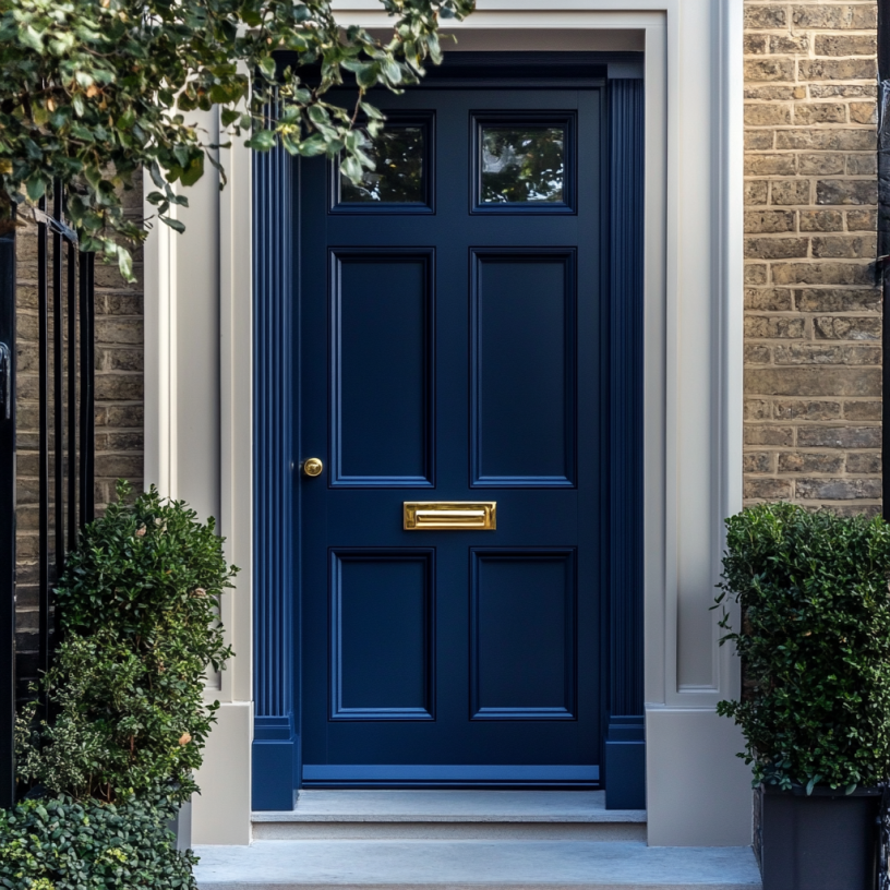 dark-blue-shaker-door