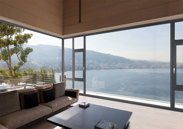 picture window with large clear glass