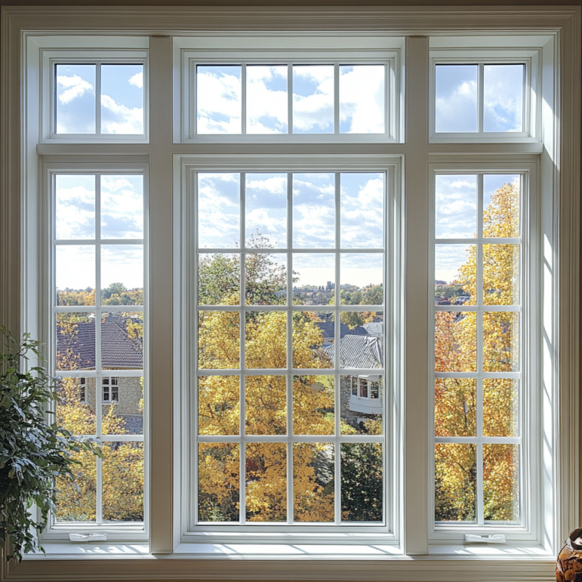white Multi-Pane Window Designs