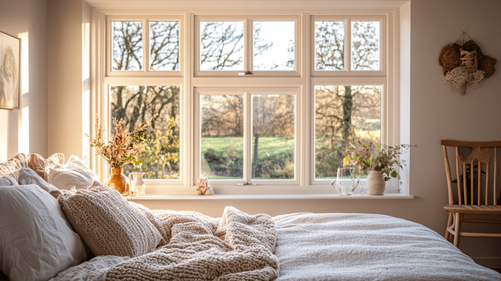 white-upvc-window-designs-in-the-bedroom
