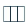 Custom stacking door opening and closing.