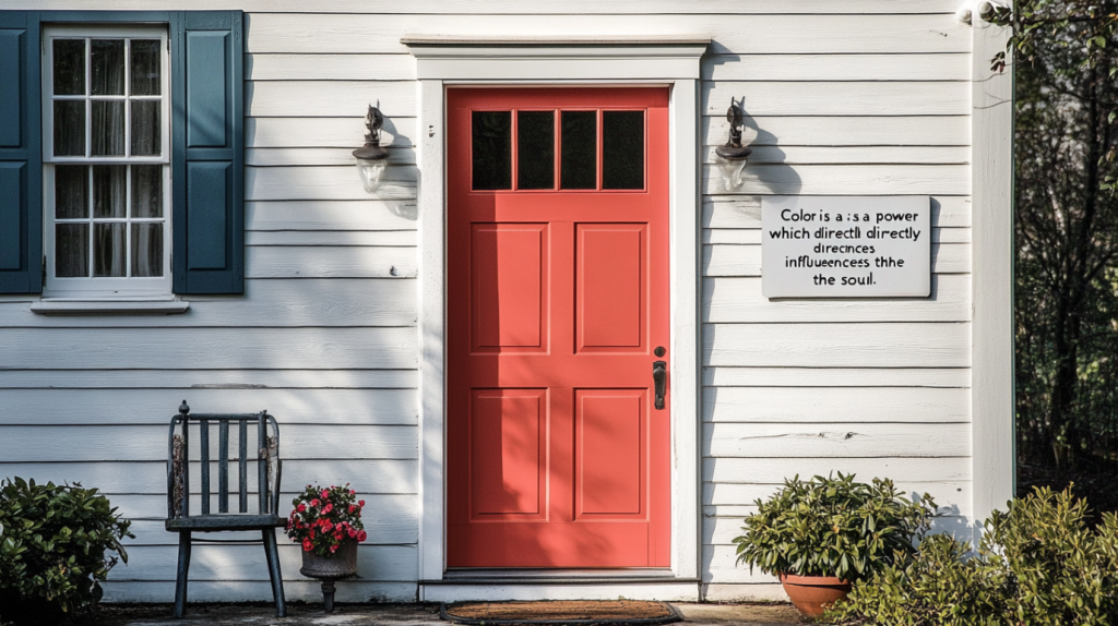 Colorful Front Door