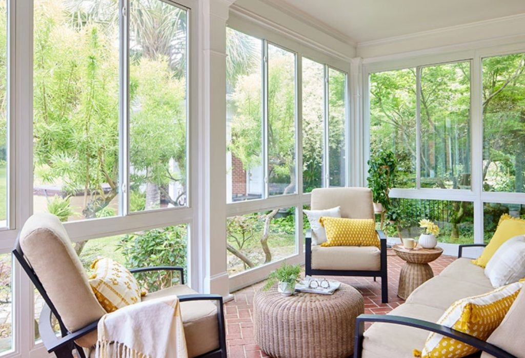 fiberglass sunroom window