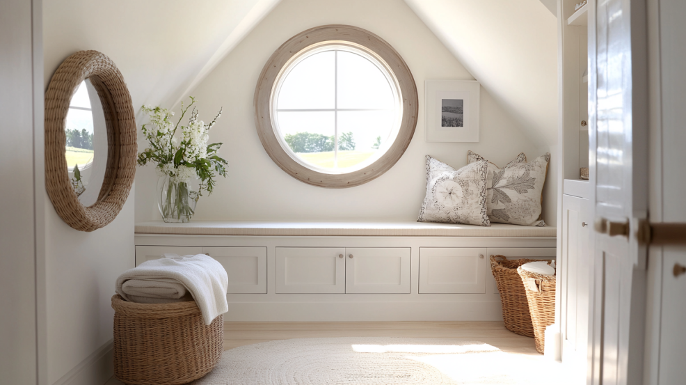 modern semi-circle window for small house