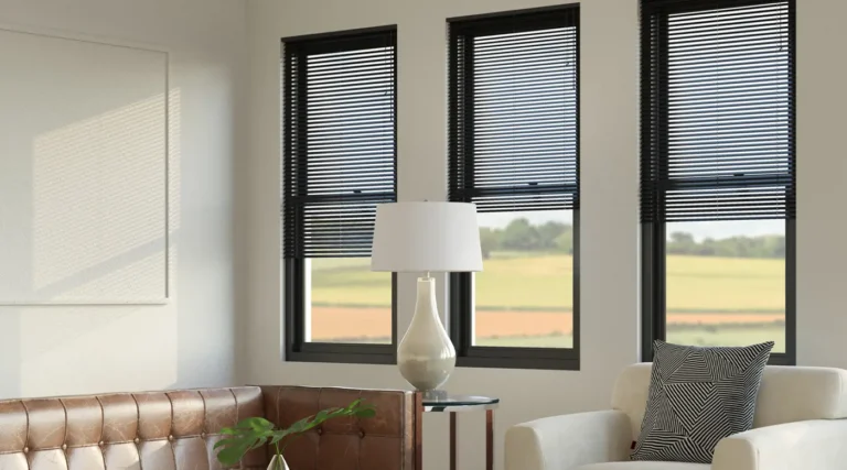 black vinyl double hung windows