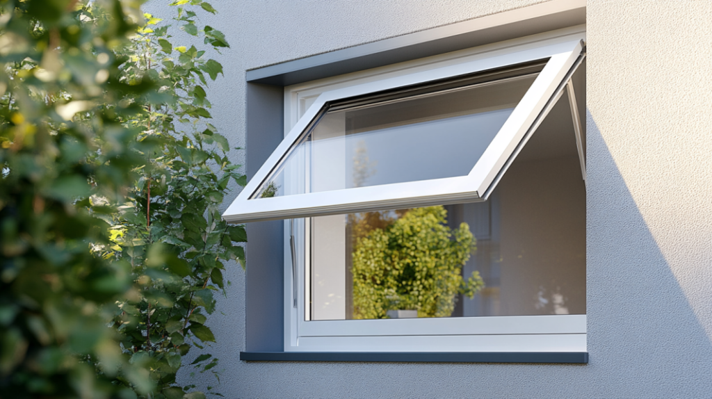 vinyl awning window