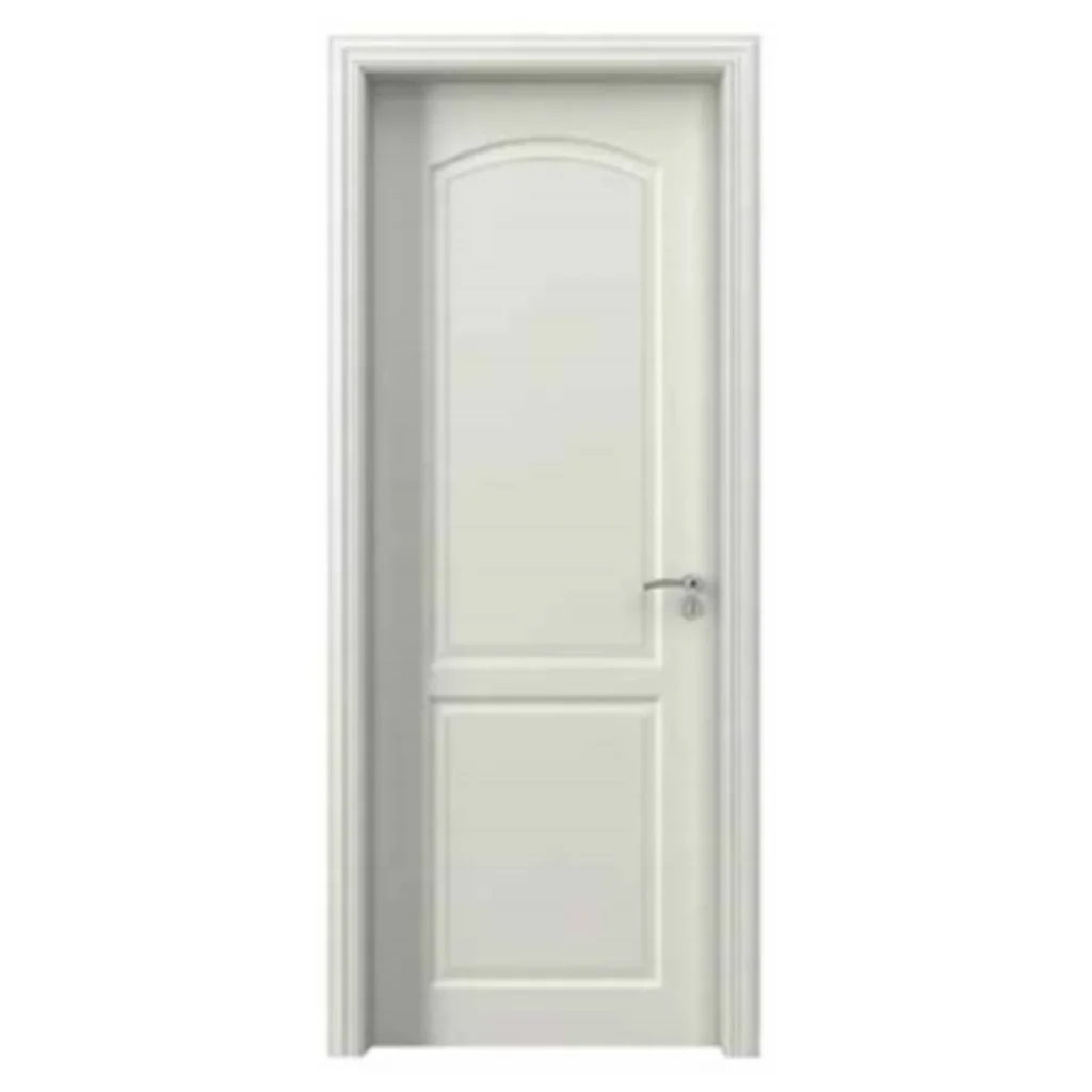 Off-white ecological door