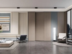YX-PM-2 SERIES ALUMINUM INVISIBLE DOORS