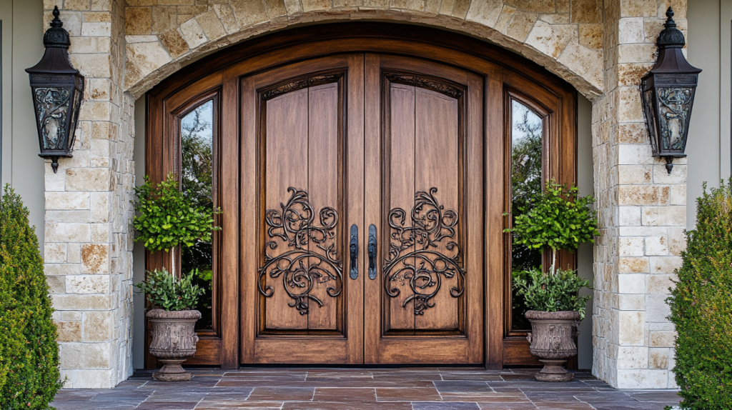 10 Custom Wood Door Ideas