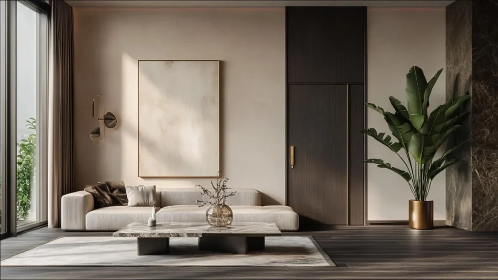 Seamless Wall-Matched Flat Panel Door