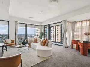 North Sydney, Australia Contemporary Aluminum Framed Floor To Ceiling Windows Urban Apartment Project