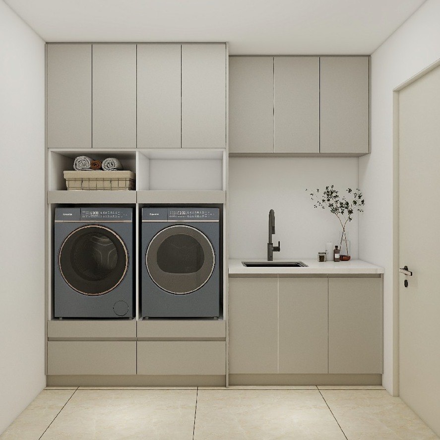 laundry room cabinet for hotel