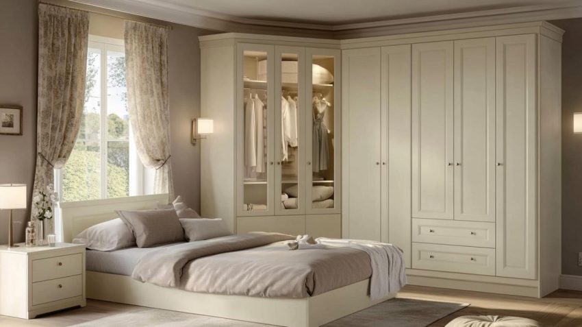 Top 10 Corner Wardrobe Design Ideas