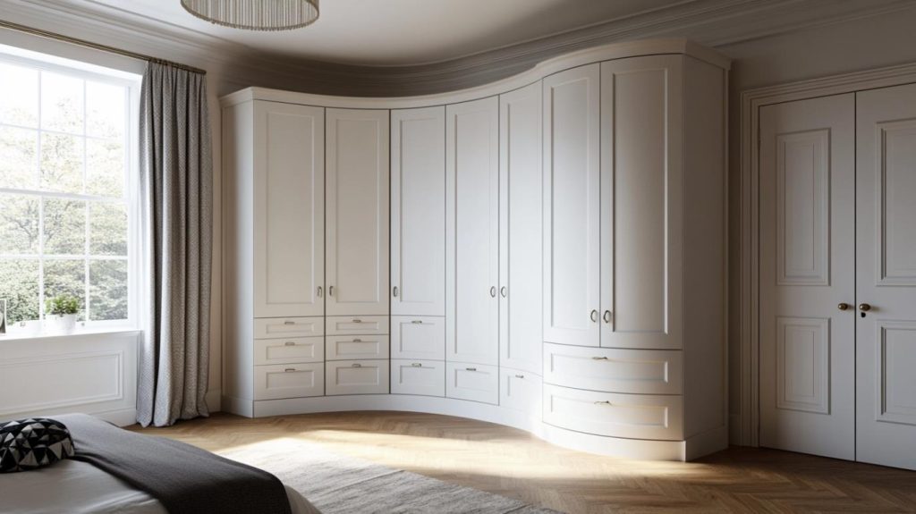 Top 10 Corner Wardrobe Design Ideas