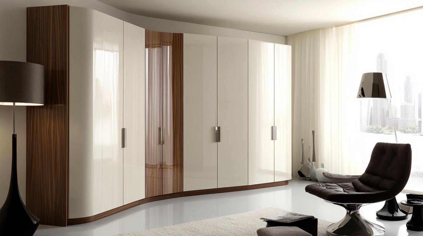 Top 10 Corner Wardrobe Design Ideas