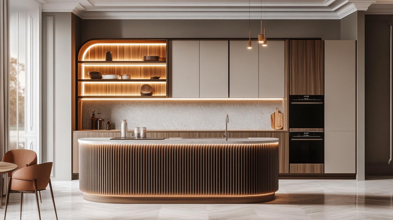 Top 10 Fluted Kitchen Cabinets Ideas
