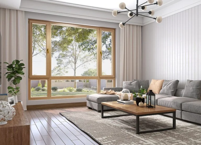 Aluminum-Clad Wood Composite Windows