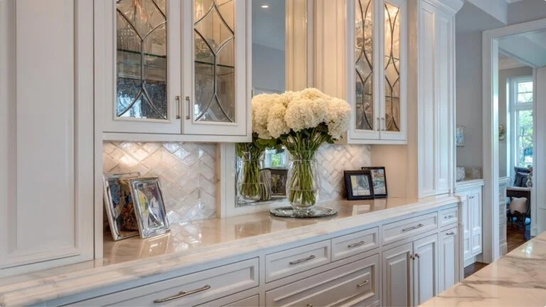 Glass Kitchen Cabinets
